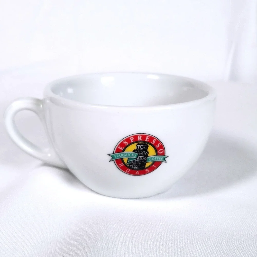 Starbucks Espresso Cup Vintage IPA‎ Italy Pisa Logo Demitasse